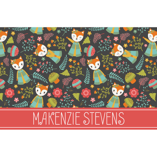 Woodland Foxes Placemats